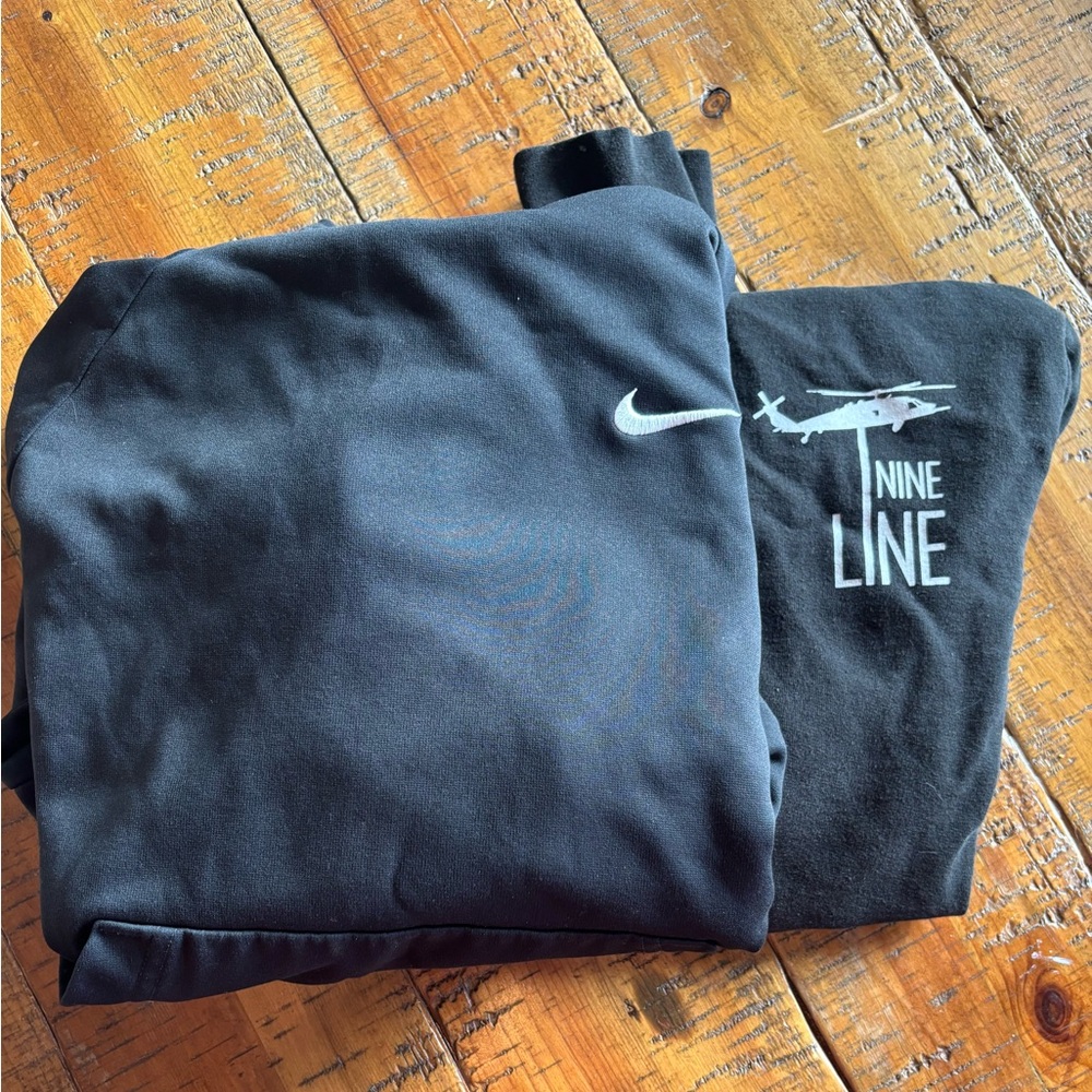 2 Men’s small hoodies Nike Black Nine Line Graphic Hoodie